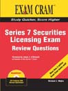 Series 7 Securities Licensing Review Questions Exam Cram